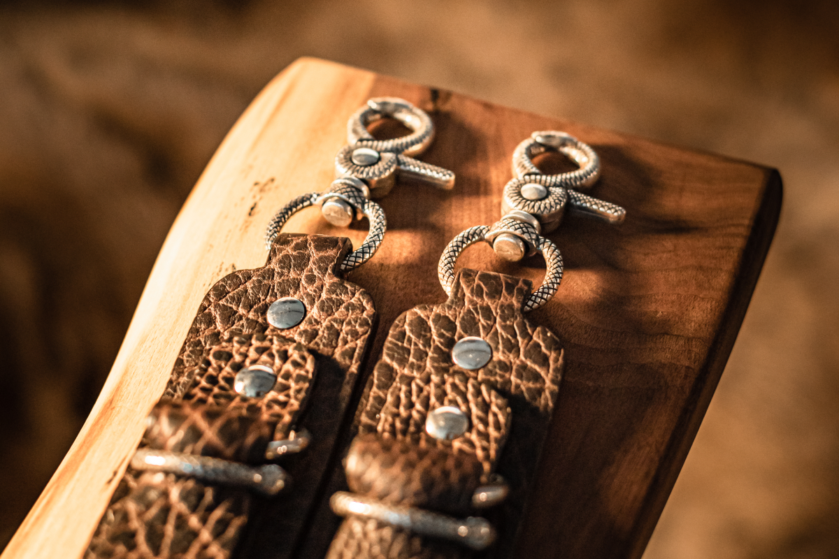 El Jefe Collection of Handmade American Bison Gun Racks