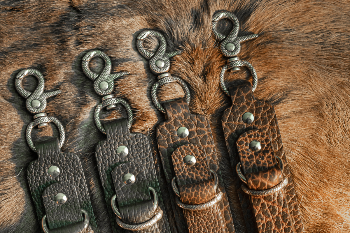 El Jefe Collection of Handmade American Bison Gun Racks