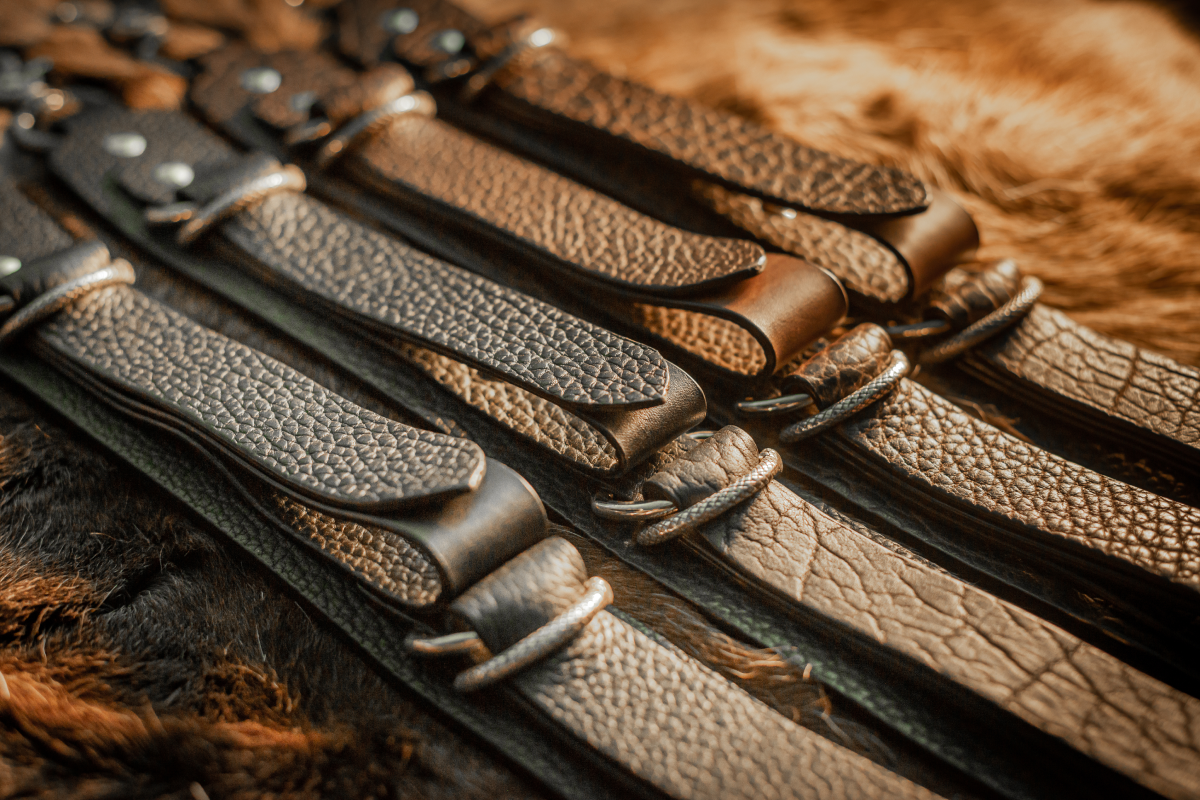 El Jefe Collection of Handmade American Bison Gun Racks