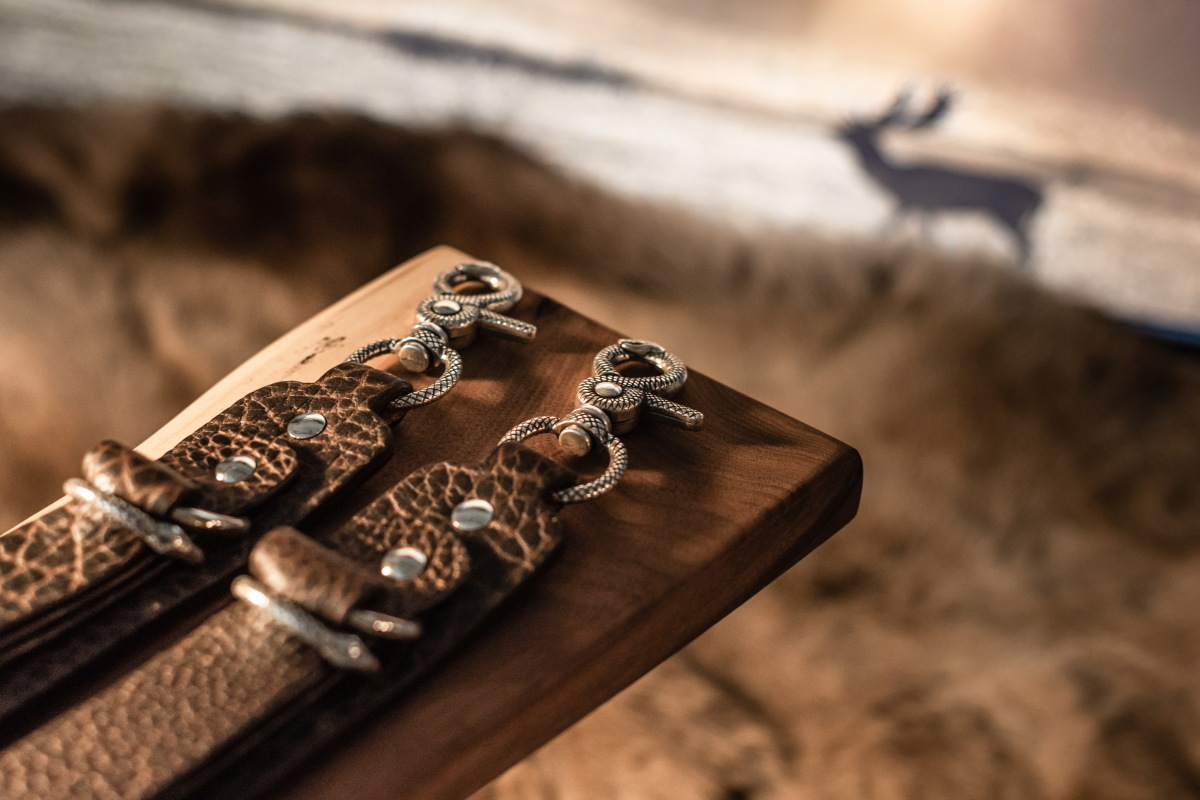 El Jefe Collection of Handmade American Bison Gun Racks